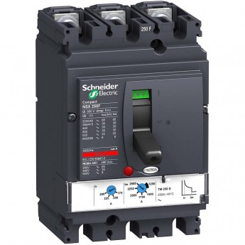 Автоматический выключатель 3П3Т SCHNEIDER ELECTRIC COMPACT TM250D NSX250B