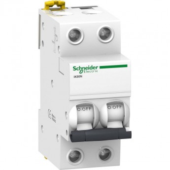 Автоматический выключатель SCHNEIDER ELECTRIC ACTI 9 iK60 2П 50A C
