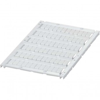 Маркировочная карта SCHNEIDER ELECTRIC LINERGY с 6 лентами, 5мм, ненапечатанная, 72 символов, белый