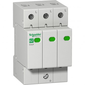 Ограничитель перенапряжения SCHNEIDER ELECTRIC EASY9 3П 45кА 400В =S=