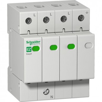 Ограничитель перенапряжения SCHNEIDER ELECTRIC EASY9 EASY9 3П+H 20кА 400В =S=
