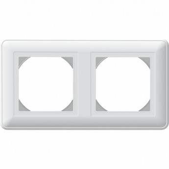 Рамка SCHNEIDER ELECTRIC W59 AQUA 2-постовая, IP44, БЕЛЫЙ