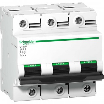 Автоматический выключатель SCHNEIDER ELECTRIC ACTI 9 C120N 3П 80A C