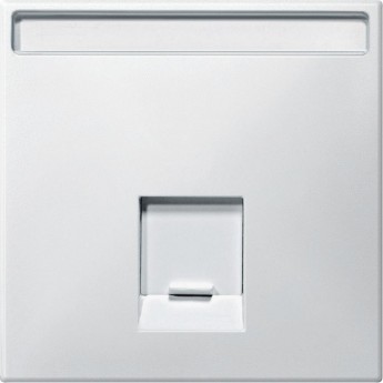 Центральная плата SCHNEIDER ELECTRIC MERTEN для розетки SE 1пост, RJ45, ПОЛ.БЕЛЫЙ, SD