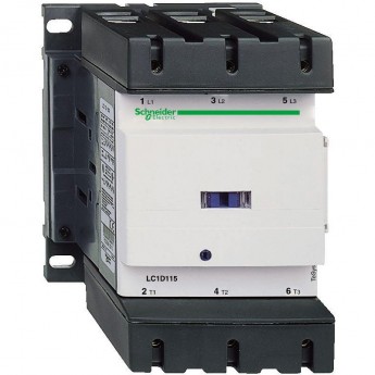 Контактор SCHNEIDER ELECTRIC TESYS D 3Р,150 A,НО+НЗ,230V 50/60 ГЦ,ЗАЖИМ ПОД ВИНТ,