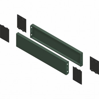 2 боковые панели цоколя SCHNEIDER ELECTRIC SPACIAL 400x100