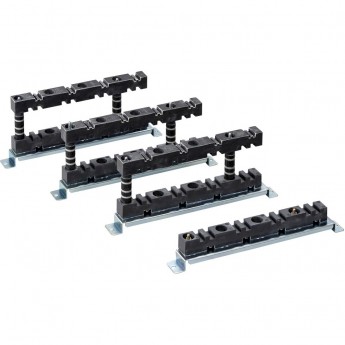 3 стационарных шинодержателя SCHNEIDER ELECTRIC PRISMA вертикальных шин Г400