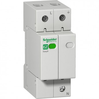 Ограничитель перенапряжения SCHNEIDER ELECTRIC EASY9 1П+H 20кА 230В =S=