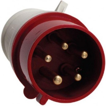 Вилка стационарная SCHNEIDER ELECTRIC DEKRAFT535 3Р+РЕ+N 63А 380В IP67 ВС-102